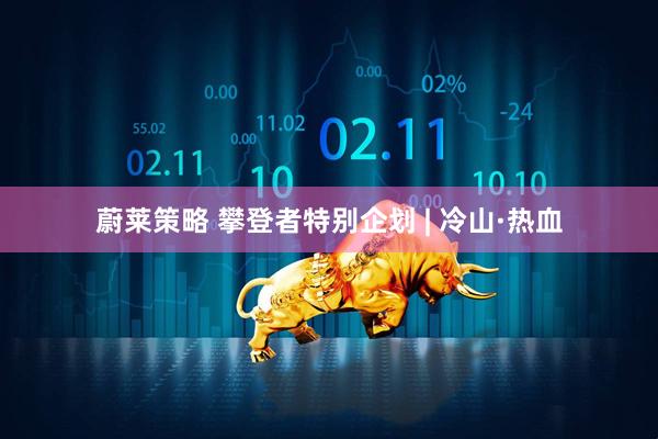 蔚莱策略 攀登者特别企划 | 冷山·热血