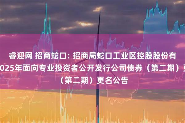 睿迎网 招商蛇口: 招商局蛇口工业区控股股份有限公司2025年面向专业投资者公开发行公司债券（第二期）更名公告