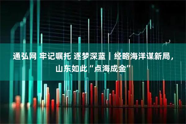 通弘网 牢记嘱托 逐梦深蓝｜经略海洋谋新局，山东如此“点海成金”